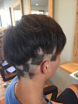 アンプヘア(amphair) チェックショート