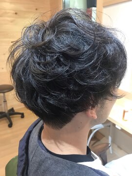 花笑ミ 男は黙ってパーマ