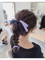 シュエット(Chouette)&nbsp;ポニーテールアレンジ