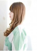 大人可愛いボリュームミックスカール