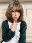 ブランジュスパイラルネイビーカラーフレンチボブ