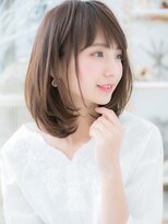 モッズヘア 上尾西口店(mod's hair) ★斜めバング耳かけ大人可愛いシースルーカラー20代30代40代★6!