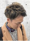 メンズ ハイライトショート【レーヴ】