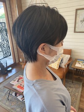 リリー(Lily) ゆかのお客さま＊キュッとしまった襟足が◎シンプルショート