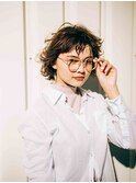 くせ毛ショート/20代/30代/40代/50代/西阿知/イオン倉敷