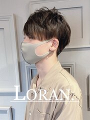 【LORAN.×メンズ】大人気！フェミニンマッシュ☆