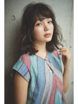 エイチツーオーアヴェダ 渋谷ヒカリエＳｈｉｎＱｓ店 クロードモネＨ２Ｏアヴェダ 後れ毛パーマ【渋谷/渋谷駅】