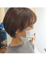 ネウィ 京橋(newi) 【uta*_girls】　satoko　丸みショート×スタイリング楽ちん