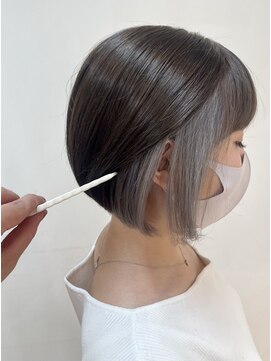 ルーム(Room) グラデーションボブ/ボブインナーカラー/インナーグレー