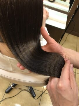 バサラ 敷戸店(basara) 髪質改善×ナチュラルアッシュ×ミディアムロング【大分わさだ】