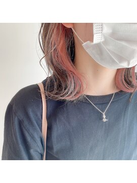 美容室 アイディー i-dee インナーピンク
