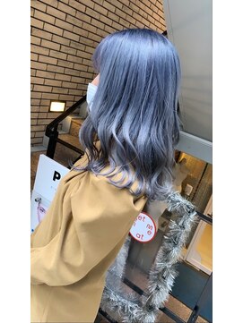 ラフ 難波店(LAFF) #黒髪#ボブルフ#ネビージュ#小顔#ワンレン