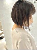 20..30.40代~ぼかしhighlight、大人ショートボブ[谷合