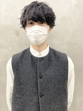 サル 代官山(SAL) 【SAL】メンズソフトツイストスパイラル パーマ＊菅原誠＊