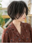 大人かわいい小顔束感ショートウルフマッシュc5大宮