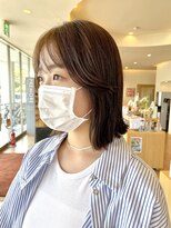 サラ ビューティ サイト 春日(SARA Beauty sight) どの世代にも人気切りっぱなしスタイル！/上西リキ