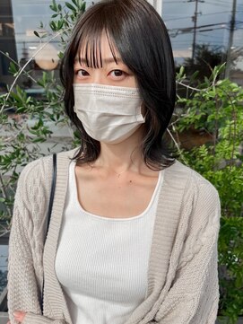 バランス ヘアーアンドアイラッシュ 野田店(balance.) くびれボブ