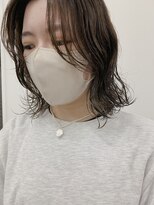 キー(kii)&nbsp;パーマヘア　肩上　福岡　天神　薬院　20代