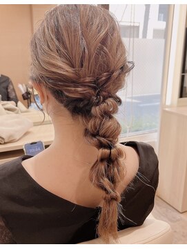 プリンス マツヤマ(Hair Salon Prince Matsuyama) 編みおろし＊＊