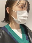 ボブ×軽めなスタイル×インナーカラー