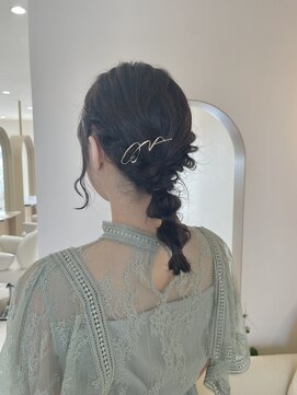 ラヴィズム 松崎店(LUVISM) お呼ばれヘア < ぽこぽこアレンジ >