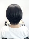 コンパクトショート/黒髪ショート/ハンサムショート