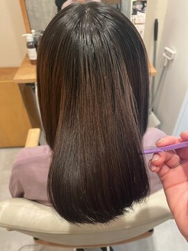 デジャヴヘアー 西千葉(Dejave hair) 【西千葉/髪質改善】超高速髪質改善×アイロン無しでもツヤ髪