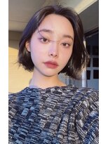 ナループロア ルームー(Nalu pu loa ROOMOO)&nbsp;ゆるまきタッセルカット/タッセルカット/タンバルモリ/韓国ボブ