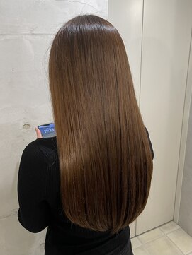 デューヘアー(due hair) シルキーベージュ/髪質改善ツヤ髪スタイル【due hair 砂川 翔】