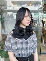 ミモザワークス(Mimosa Works)&nbsp;ブルーブラックのツヤカラー