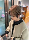 大人かわいいマッシュショート