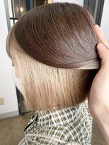 リルア 博多(LIRUA)&nbsp;ハイトーンベージュインナーカラー