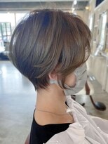 アトリエ エス atelier es HAIRDESIGN&nbsp;ハンサムショート/ハイライト/白髪染め/白髪ぼかし/大人ガーリー