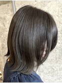 【福田隆晃】ブルーブラック/オフィスカラー/こなれミディ