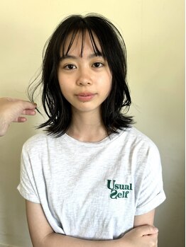 コラン 中目黒(collan)の写真/一人のスタイリストが仕上げまで担当するので丁寧なカウンセリング◎お気軽にご相談ください♪
