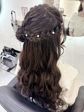 クランリリー 東梅田店(clan lily) サイドおだんご/梅田ヘアセット