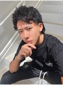 ショートツイスト/ツイストパーマ/アップバング