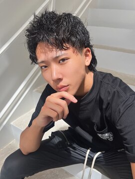 ロンド クラン 岡崎(Lond Clan) ショートツイスト/ツイストパーマ/アップバング