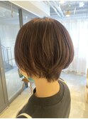 丸みショート