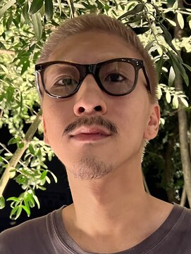 ヘアカロン 熊本本店(Hair CALON) メンズブリーチダブルカラーベリーショート短髪熊本下通