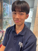 ヘアーアンドメイク ビス(HAIR&MAKE bis) メンズ爆モテスタイル!シースルーマッシュ【立川/沙久楽】