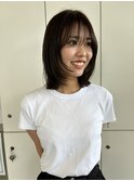 【韓国】ザグザグレイヤーカット