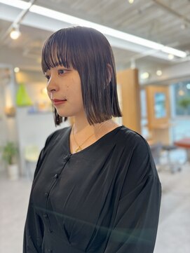 アンドチル 渋谷(AND CHILL) ぱつっとボブ/外ハネボブ/ミディアムボブ　渋谷