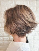 松本平太郎美容室 国立店 フェザーダックテール×イノア×ハイライト/30代40代50代60代