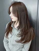 アルバム 新宿(ALBUM SHINJUKU)&nbsp;似合わせカットマロンベージュメルティカラー_F40074