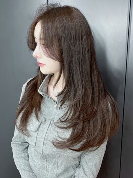 アルバム 新宿(ALBUM SHINJUKU) 似合わせカットマロンベージュメルティカラー_F40074