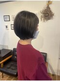 大人可愛い襟足スッキリ小顔ショート　30代40代50代　志木