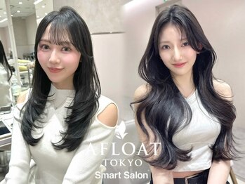 アフロート トウキョウ(AFLOAT TOKYO)の写真/髪質や骨格を見極めて、1番似合うヘアスタイルへ♪伸ばしかけの髪もオシャレにキマる！