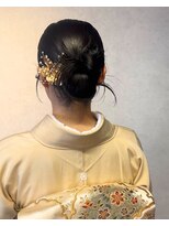 カウチ ヘアー ドレッシング(COUCH Hair Ｄressing)&nbsp;和装ヘアセット　カチモリヘア