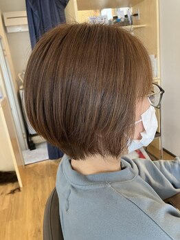 アン(an)の写真/骨格・髪質を見極めて、あなたに似合う最適なスタイルをご提案♪大人女性の魅力を引き出すショートヘアに☆